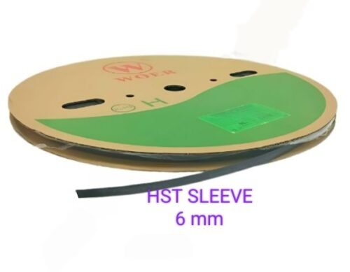 HST SLEEVE BLACK 6MM