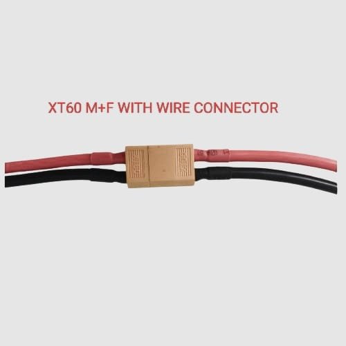 XT60 MALE +FEM WITH WIRE CONNECTOR
