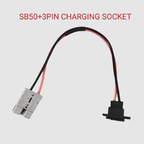 SB50 +3PIN CHARGING SOCKET CONNECTOR