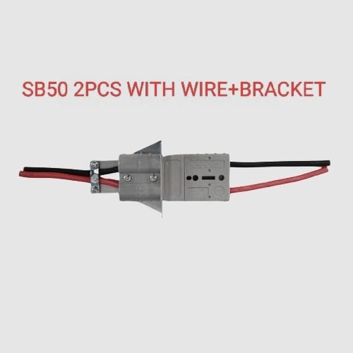 SB 50 2PCS WITH WIRE+BRACKET